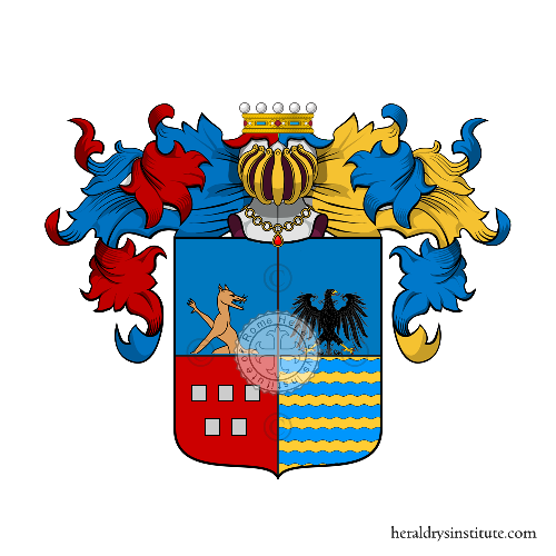 Wappen der Familie Reale (Cagli)