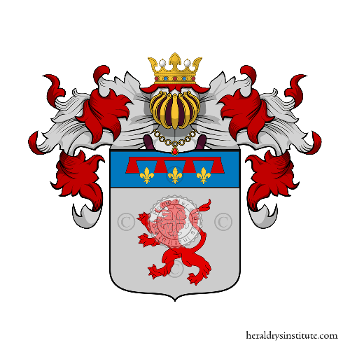 Coat of arms of family Gussoni