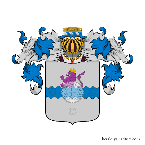 Coat of arms of family Tribus (german)
