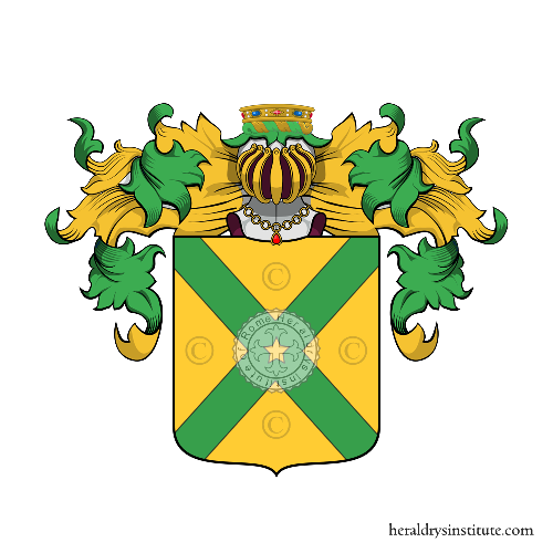 Coat of arms of family Faverzani