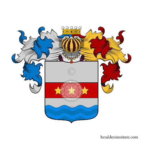 Escudo de la familia Fortunato (Romagna)