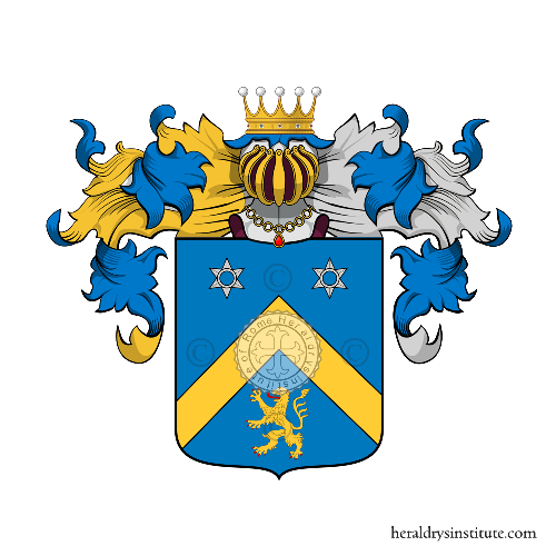 Coat of arms of family Chazel