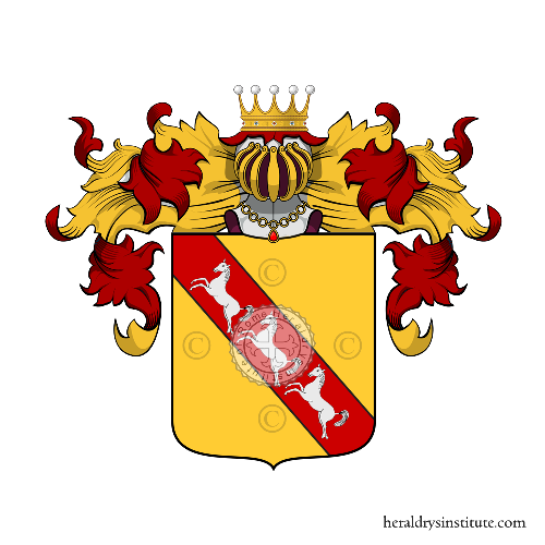 Coat of arms of family Jannetti Di Loreto