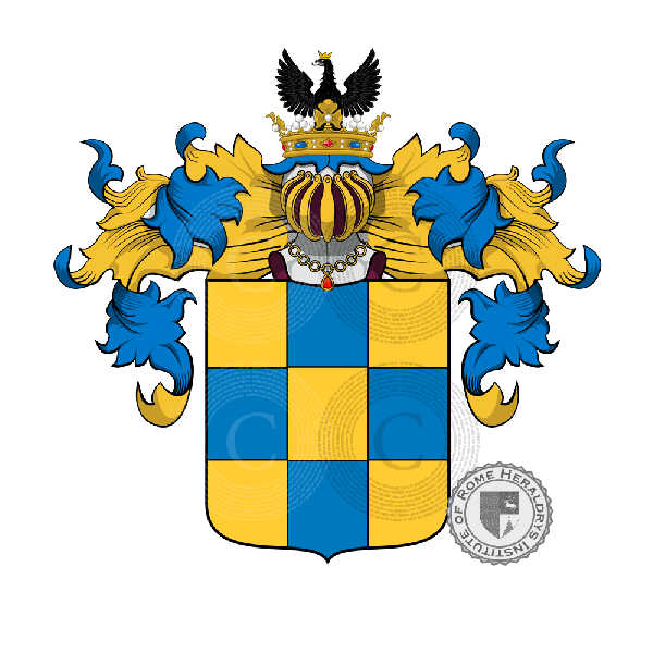 Coat of arms of family Terzaghi