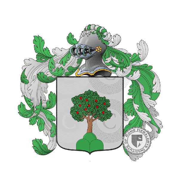 Coat of arms of family Geretta