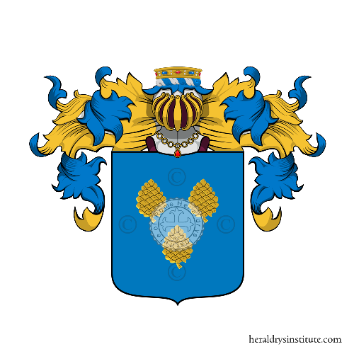 Wappen der Familie Pinot (spanish)