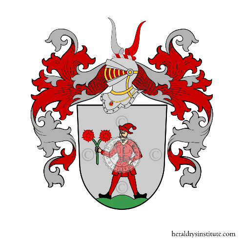 Coat of arms of family Rotzinger (german)