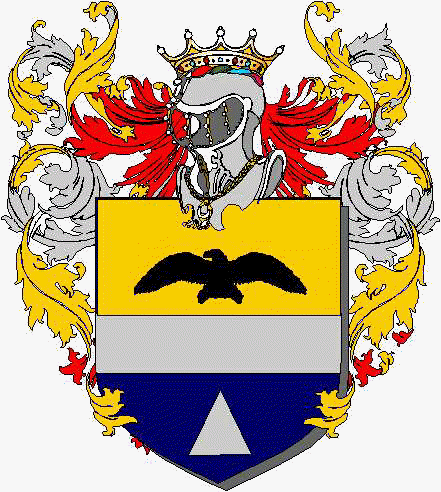 Coat of arms of family Cantoni Marca