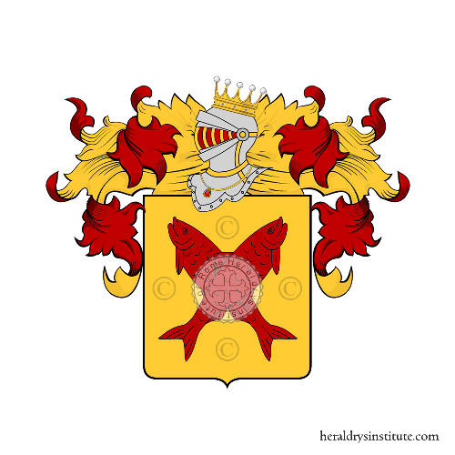 Coat of arms of family Arazio