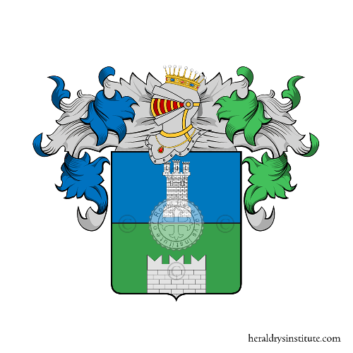 Coat of arms of family Casella
