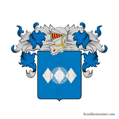 Coat of arms of family Bourgain (french)