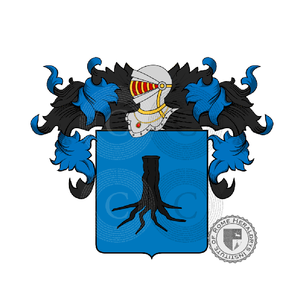 Coat of arms of family Gaia   ref: 15616