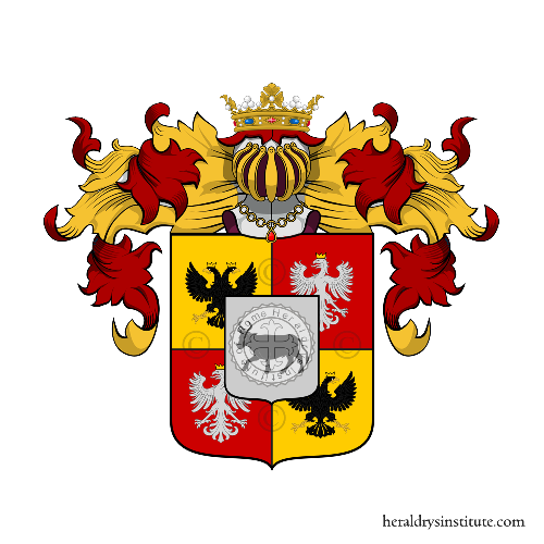Coat of arms of family Manzoni (portuguese)