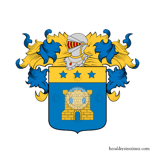Coat of arms of family Cattaruzzi