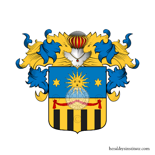 Coat of arms of family Paliacio Di Suni