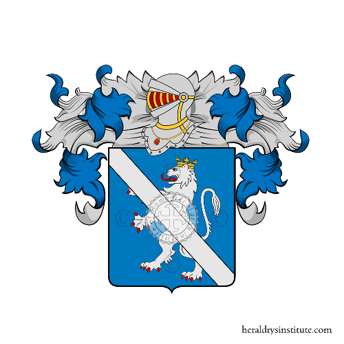 Coat of arms of family Vestita