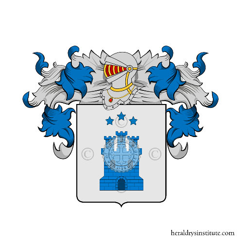 Coat of arms of family Tortorelli