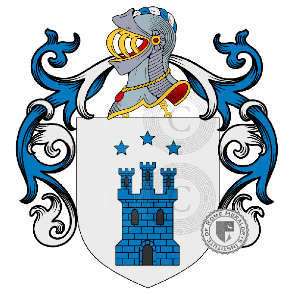 Wappen der Familie Tortorelli
