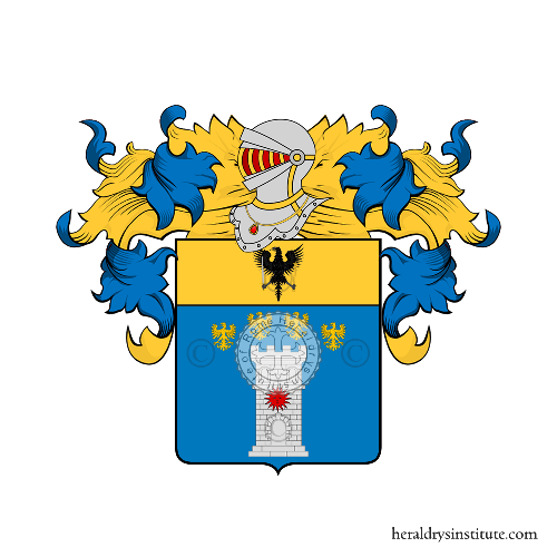 Coat of arms of family Lusardi (english)