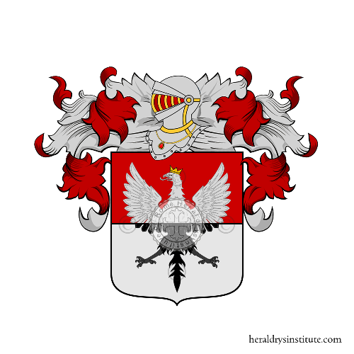 Coat of arms of family Biancalana (english)