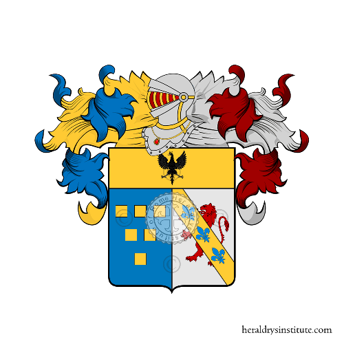 Coat of arms of family Tizi