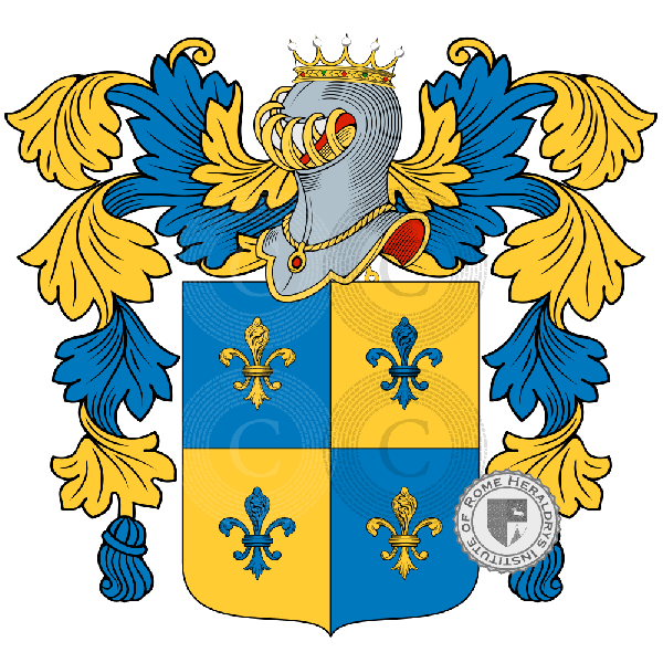 Coat of arms of family Di Fiore, Fioretto, Fioretti