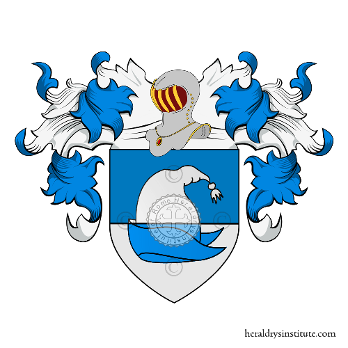Escudo de la familia Capelli (Veneto Emilia)   ref: 16208