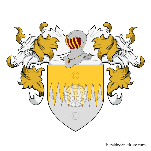 Coat of arms of family Andreati o Andreato - ref:16214