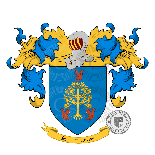 Escudo de la familia Prono - ref:16219