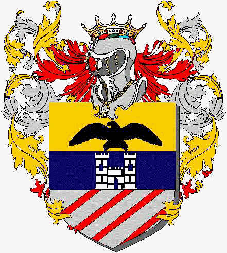 Coat of arms of family CARBO ref: 550