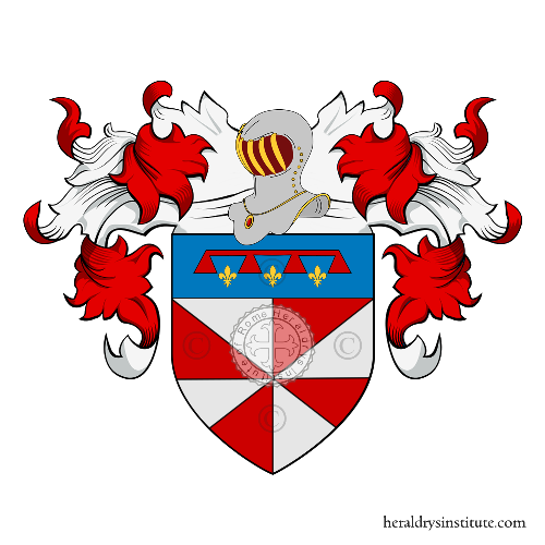 Coat of arms of family Parenti (Emilia)   ref: 16320