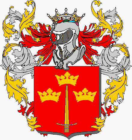 Coat of arms of family Caldano