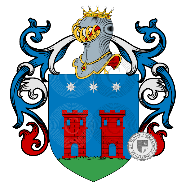 Coat of arms of family Turri