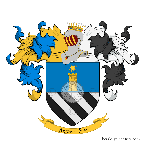 Coat of arms of family Bardessono or Bardesono - ref:16450
