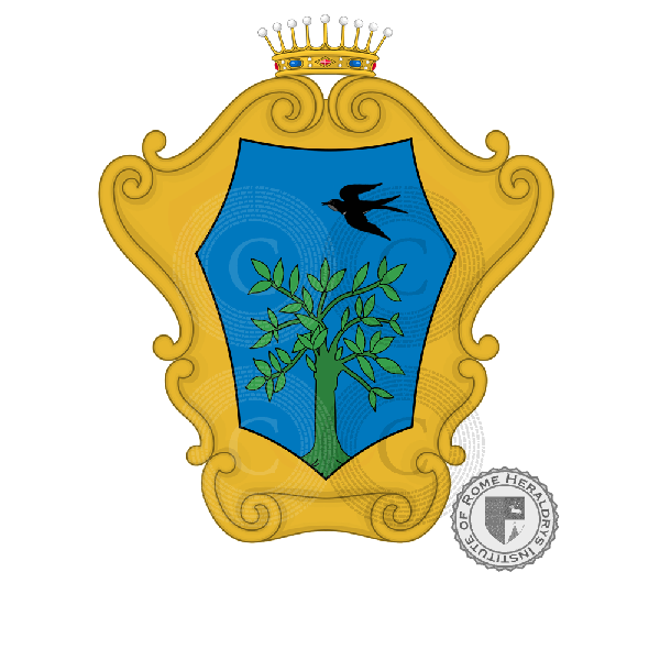Escudo de la familia Zani (Emilia Romagna)   ref: 16648