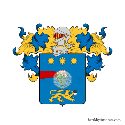 Coat of arms of family Coviello