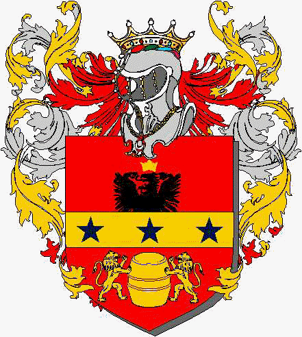 Coat of arms of family Ubertani