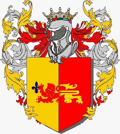 Coat of arms of family Capizzone