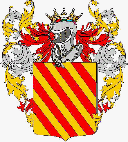 Coat of arms of family Carretto