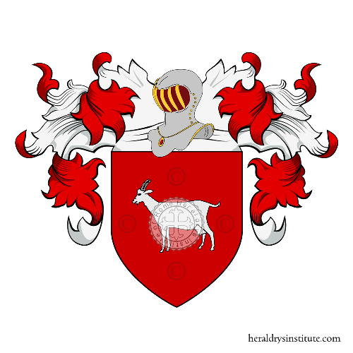 Wappen der Familie Caprarecce