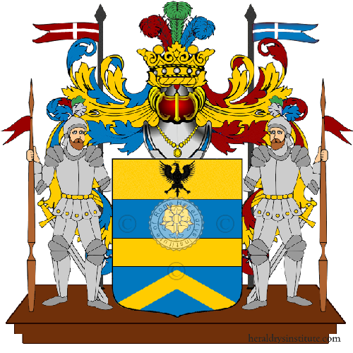 Escudo de la familia Aldrovandi Marescotti