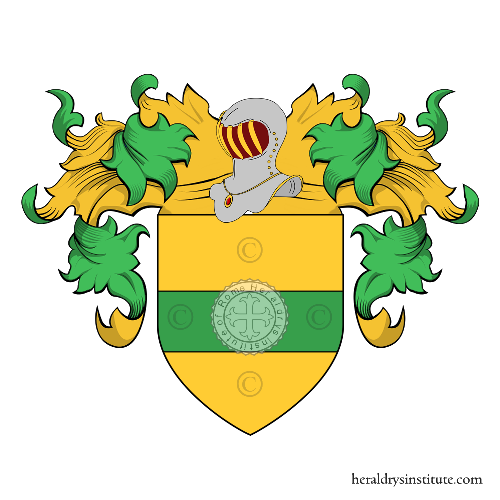 Coat of arms of family Antonioli o Antoniolli (Brasile)   ref: 17047