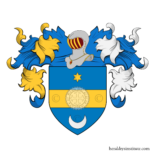 Coat of arms of family CARLETTI ref: 17061