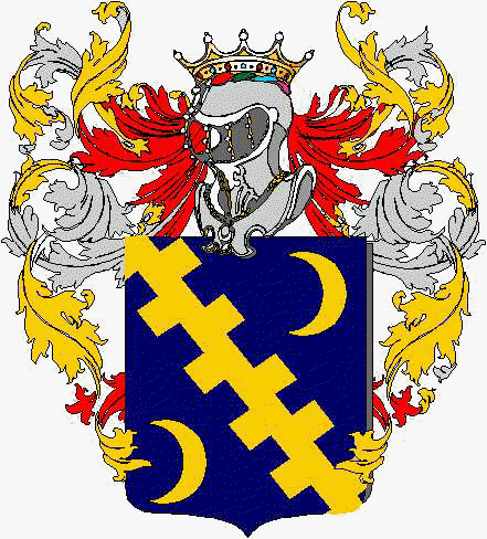 Coat of arms of family Casamarte Treccia