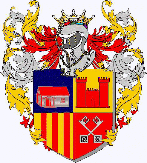 Coat of arms of family Lardeo