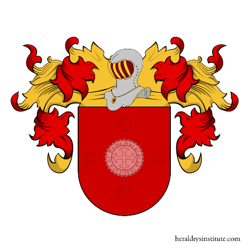 Coat of arms of family Antel - ref:17184