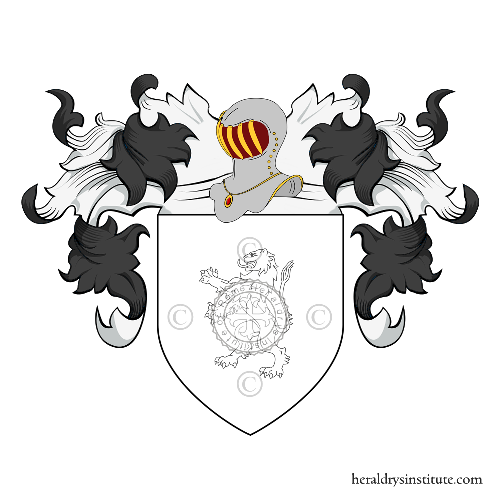 Coat of arms of family CARLA ref: 17215