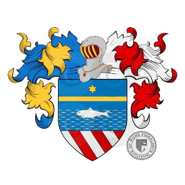 Brasão da família Marchionni  (Emilia - Marche)   ref: 17281