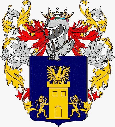 Coat of arms of family Castellani Fantoni