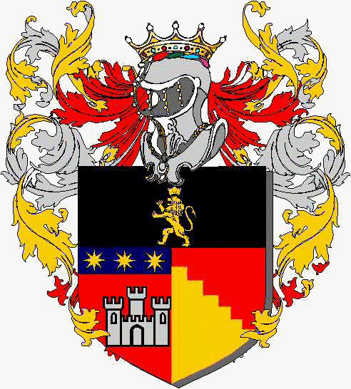 Coat of arms of family Castellan